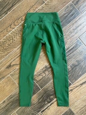 Fabletics Emerald Green Performance Leggings